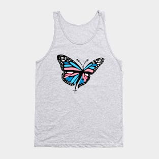 Trans butterfly Tank Top